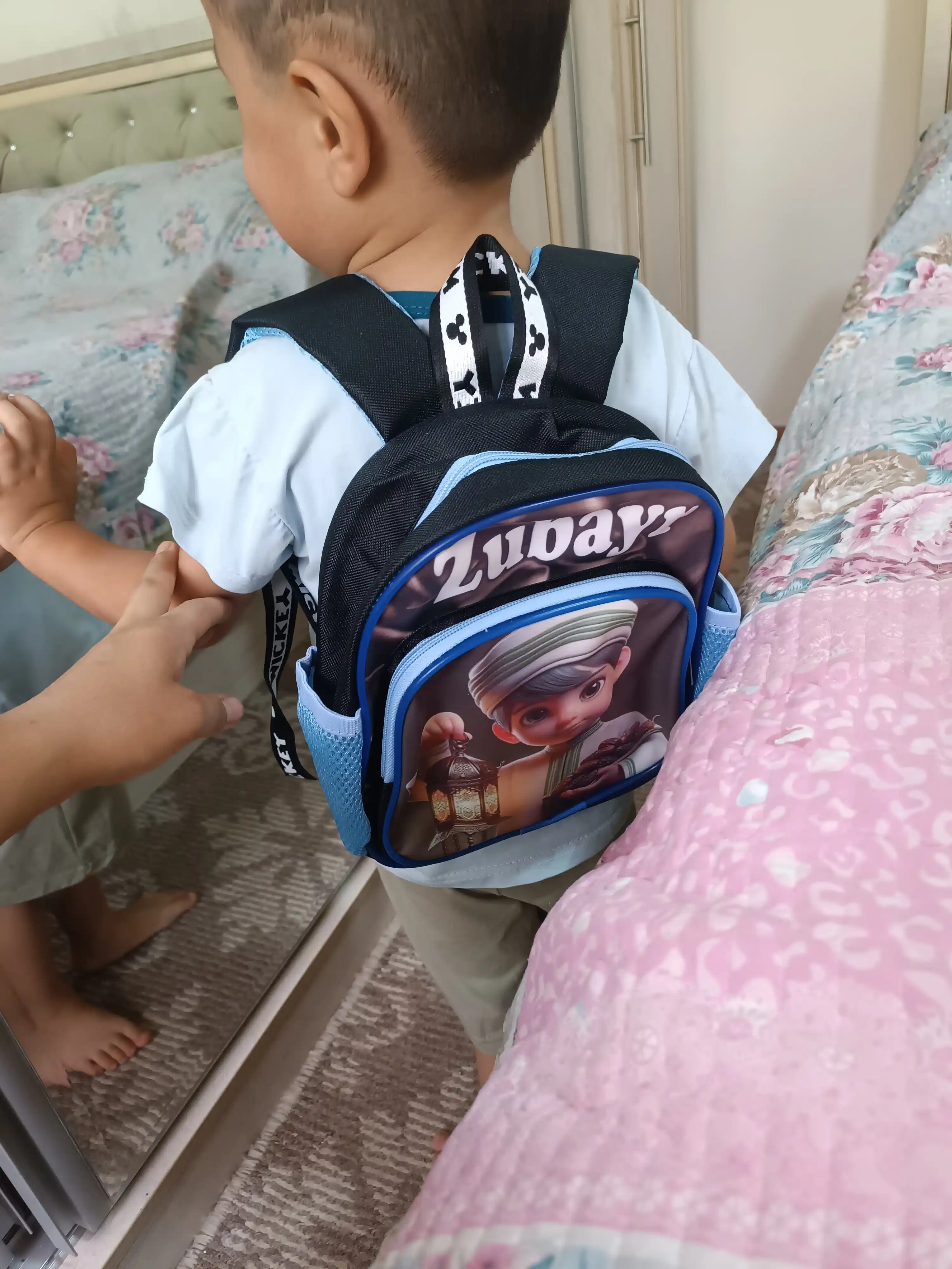 Рюкзак для детей, с именем, от 2 до 6 лет