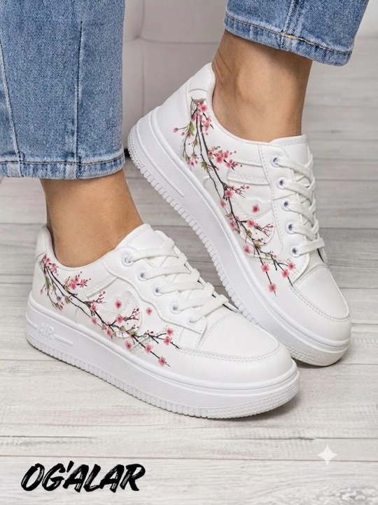 Ayollar kedalari NIKE, sakura guli dizaynda, Xitoy, ayollar oyoq kiyimlari, o'lcham 36-40