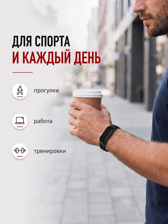 Xiaomi Mi Band 7, 6, 5, 4, 3 uchun neylon to‘qilgan almashtiriladigan tasma