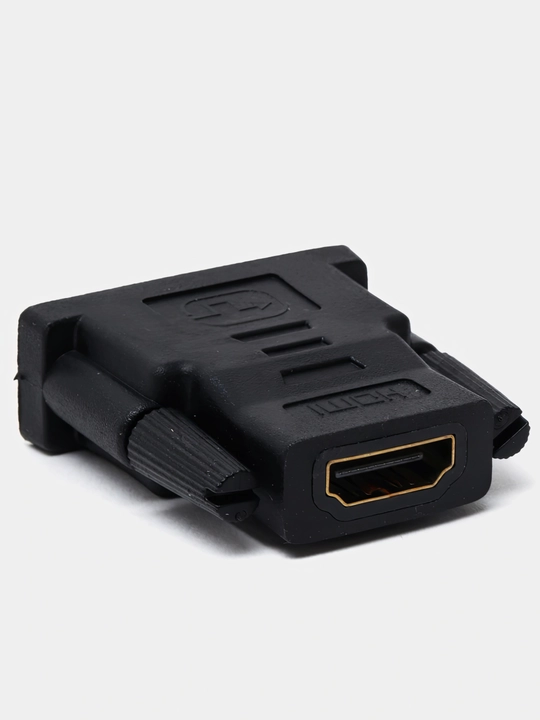 DVI-D 24+1 erkak – HDMI urg‘ochi adapter, monitor va kompyuter uchun