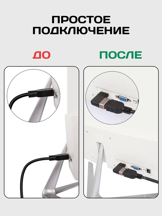 HDMI, Mini HDMI va Micro HDMI adapteri, HDMI 2.1, 8K UHD, HDR, 48 Gbit/s gacha