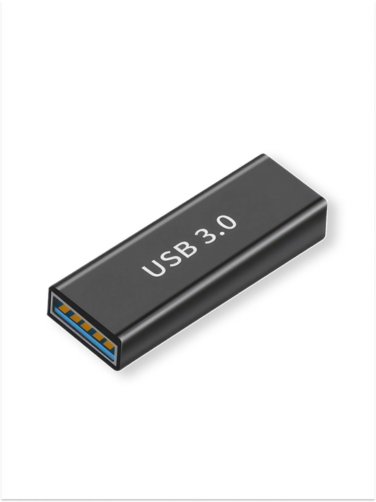 USB-A 3.2 adapter, USB-A ona–ona / ota–ona ulagich, 10 Gbit/s ma'lumot uzatish