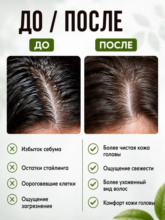 Пилинг для кожи головы Planeta Organica с AHA-BHA кислотами, 150 мл