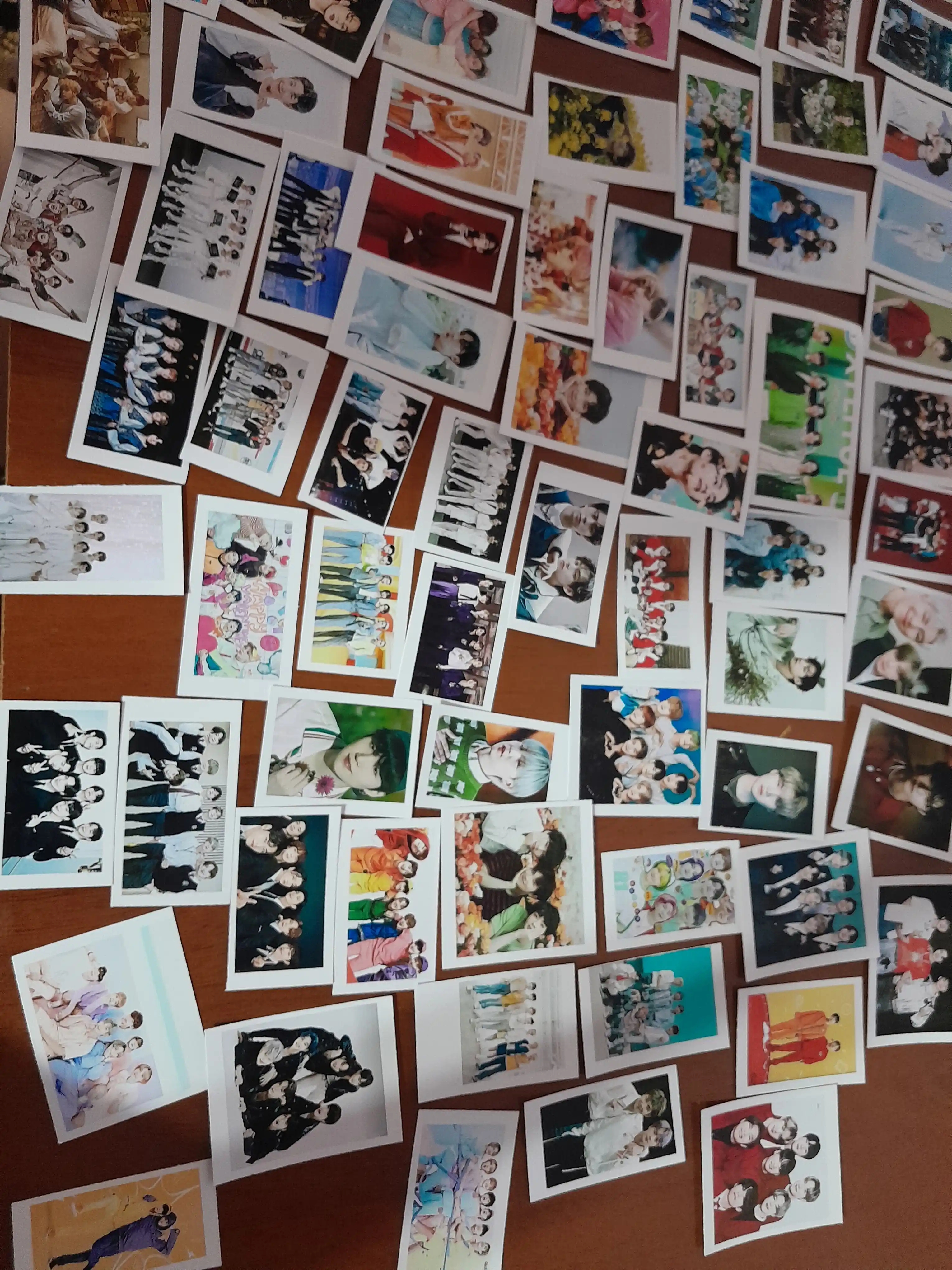Стикеры BTS, Blackpink, Babymonster, Seventeen, K-pop 100 шт