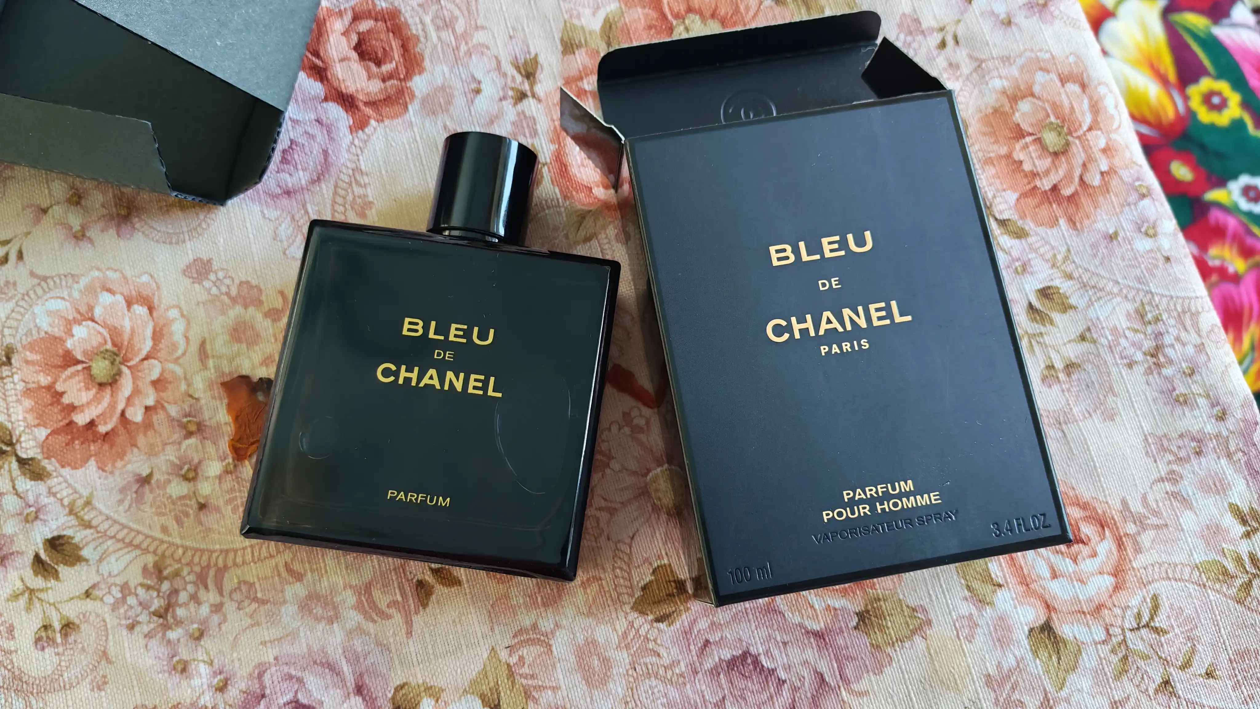 Chanel Bleu de Chanel Parfum, мужские духи со стойким и выразительным ароматом, 100 мл
