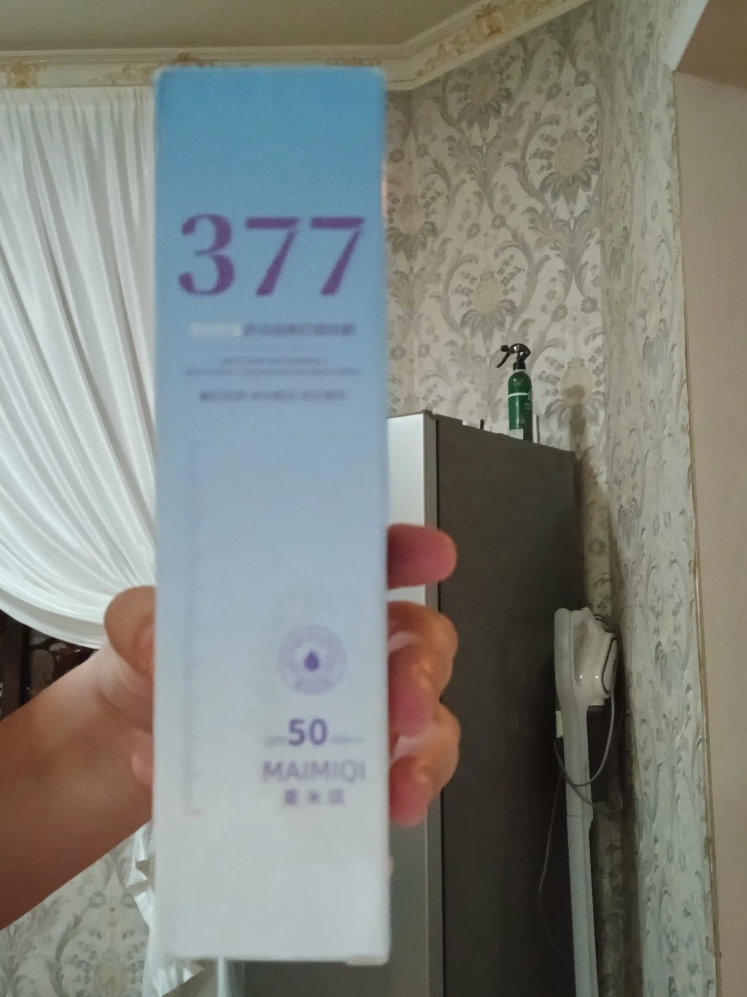 SPF 50+ yuz uchun quyoshdan himoya spreyi, UV himoya mist 377, namlantiruvchi SPF spray