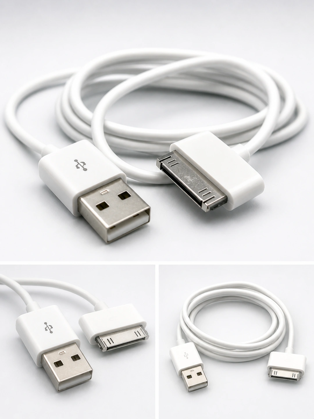 IPhone 4 uchun zaryadlash kabeli USB tez zaryad va ma’lumot uzatish