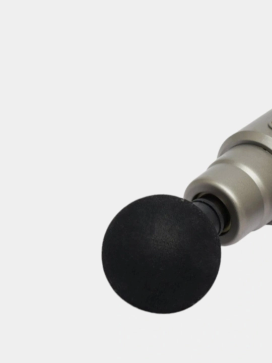 Fascial Massage Gun massaj apparati, tana uchun zarbali massaj moslamasi, 4 ta uchlik