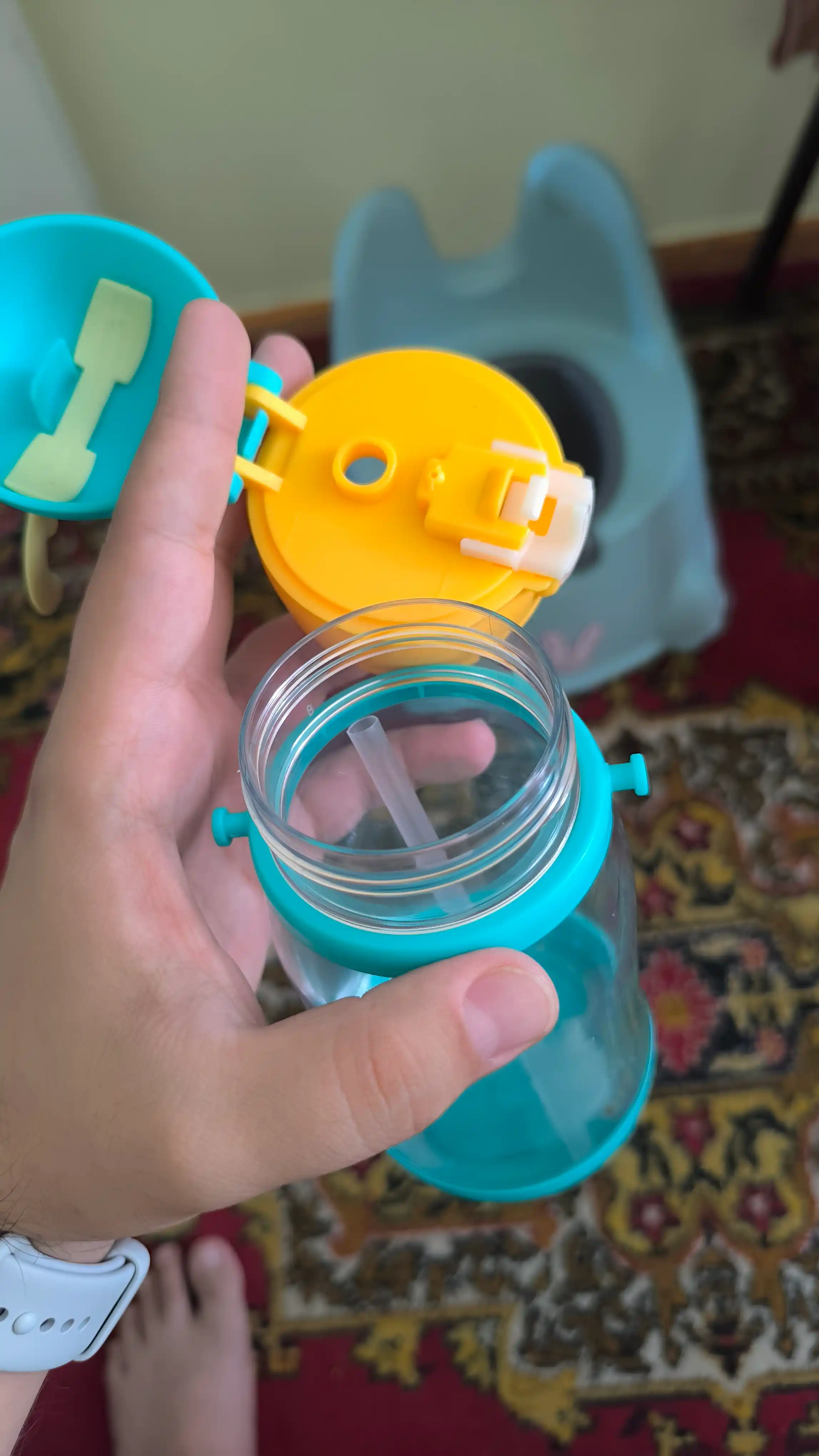 Bolalar, sport, maktab uchun suv idishi, 550 ml