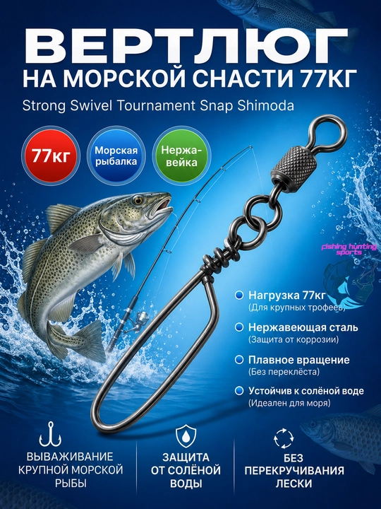 Набор карабинов с вертлюгом