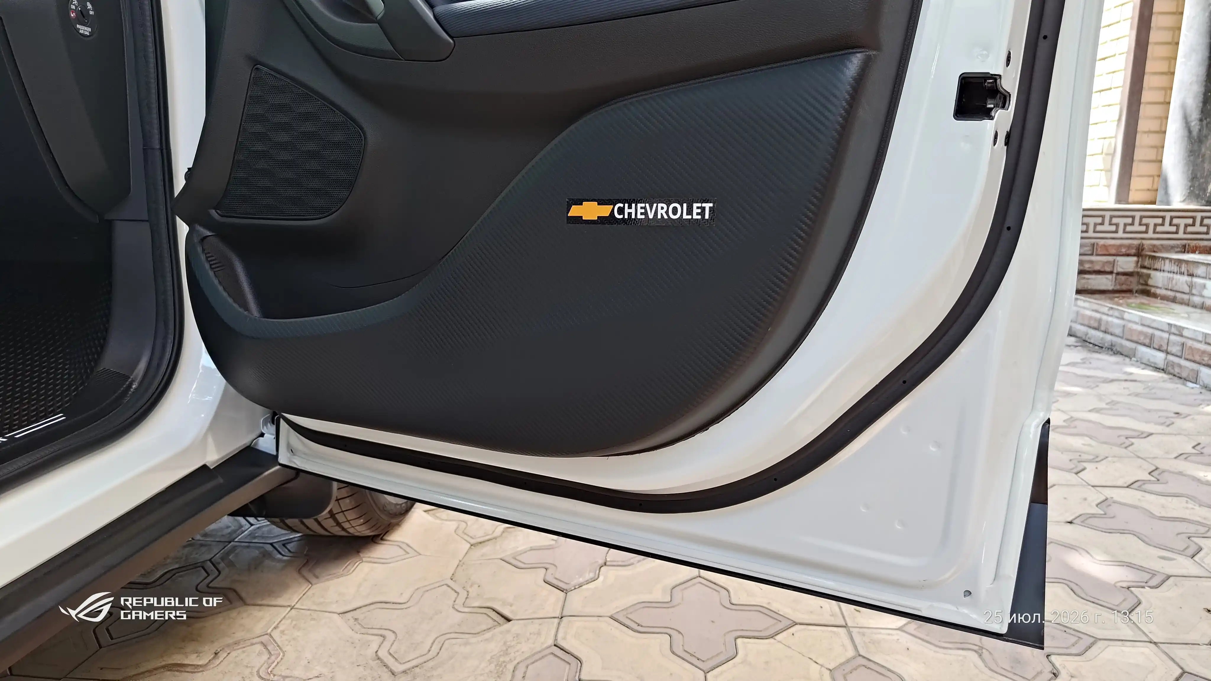 Защитные накладки на двери для автомобилей Chevrolet (4 штуки)
