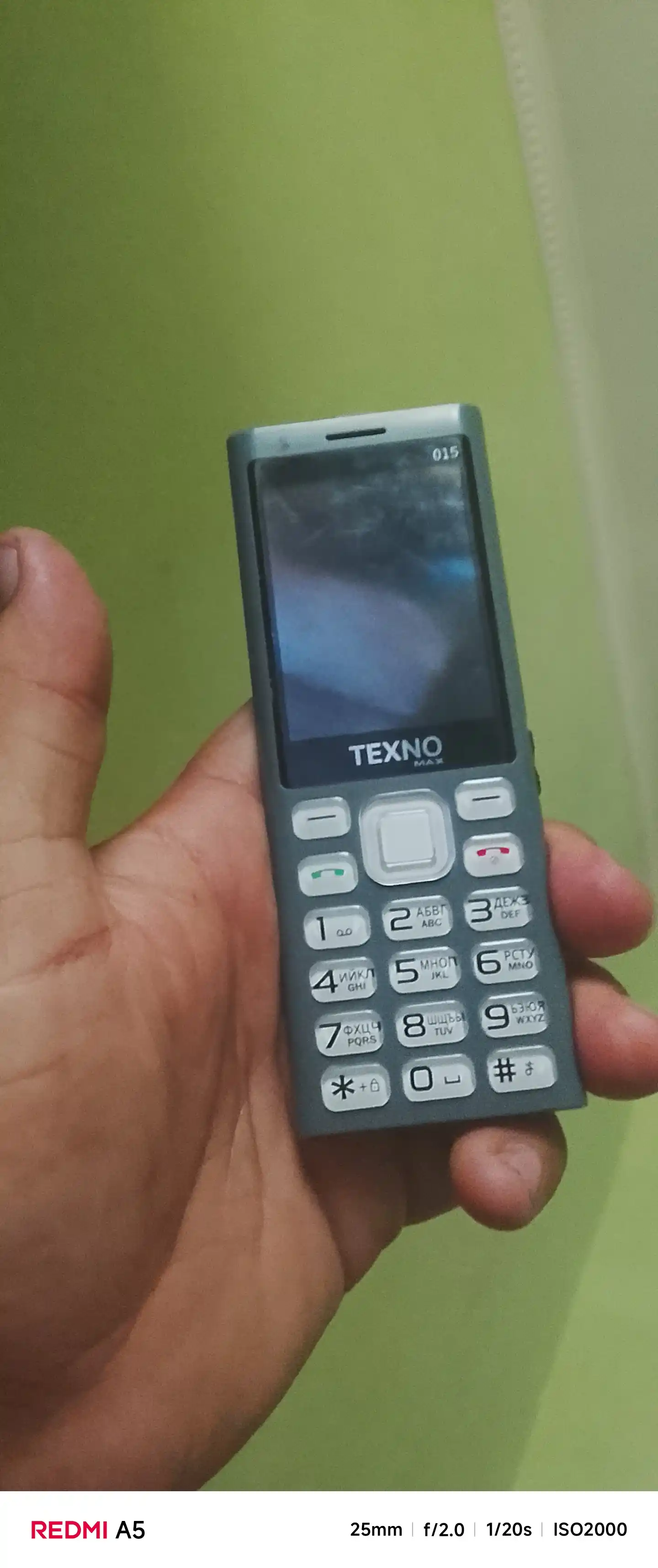 Knopkali telefon Texno Max 015