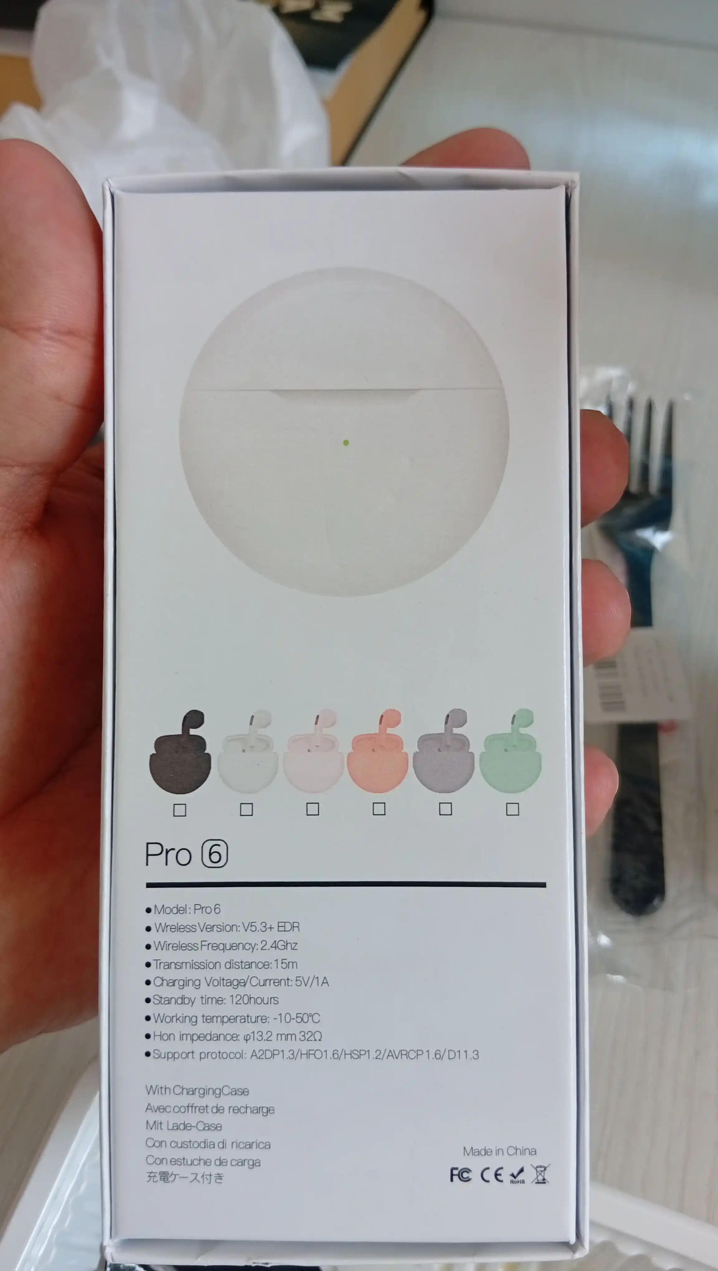 Simsiz quloqchinlar Pods Pro 5. Pods 6  1+1