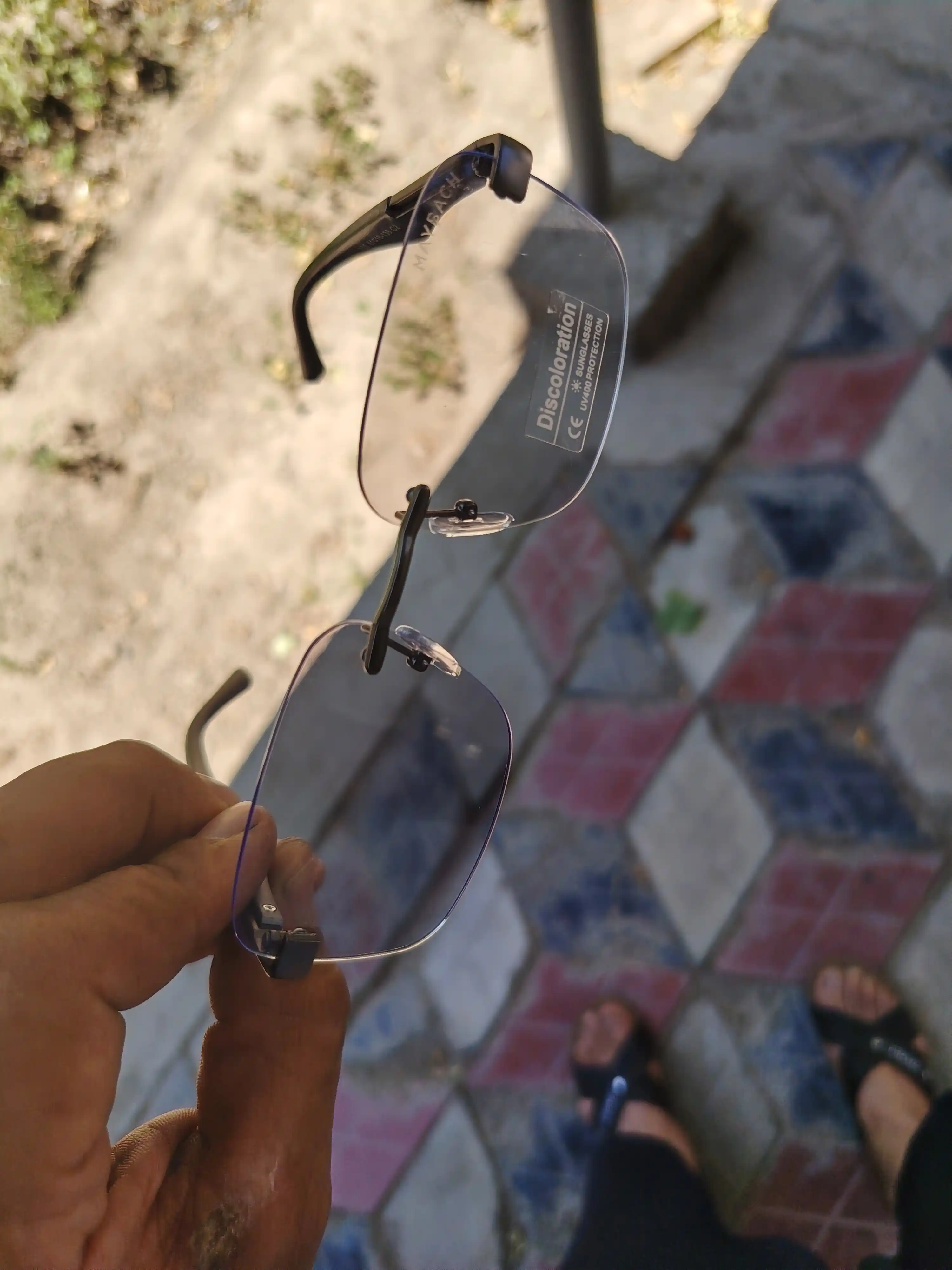Xamelyon ko'zoynak , 4 tasi 1 da, quyosh va kompyuter nuridan himoya , polarizatsiyalangan