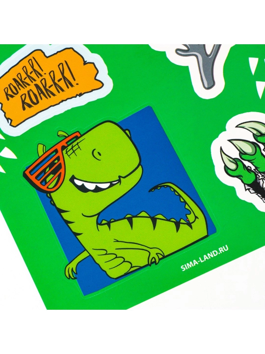 Yumshoq oyinchoq Milo oyinchoqlari Dinosaur bilan sayohat toplami, 8 dona