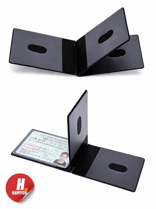Hamyon Card holder bank kartalari, Tex va ID passport uchun