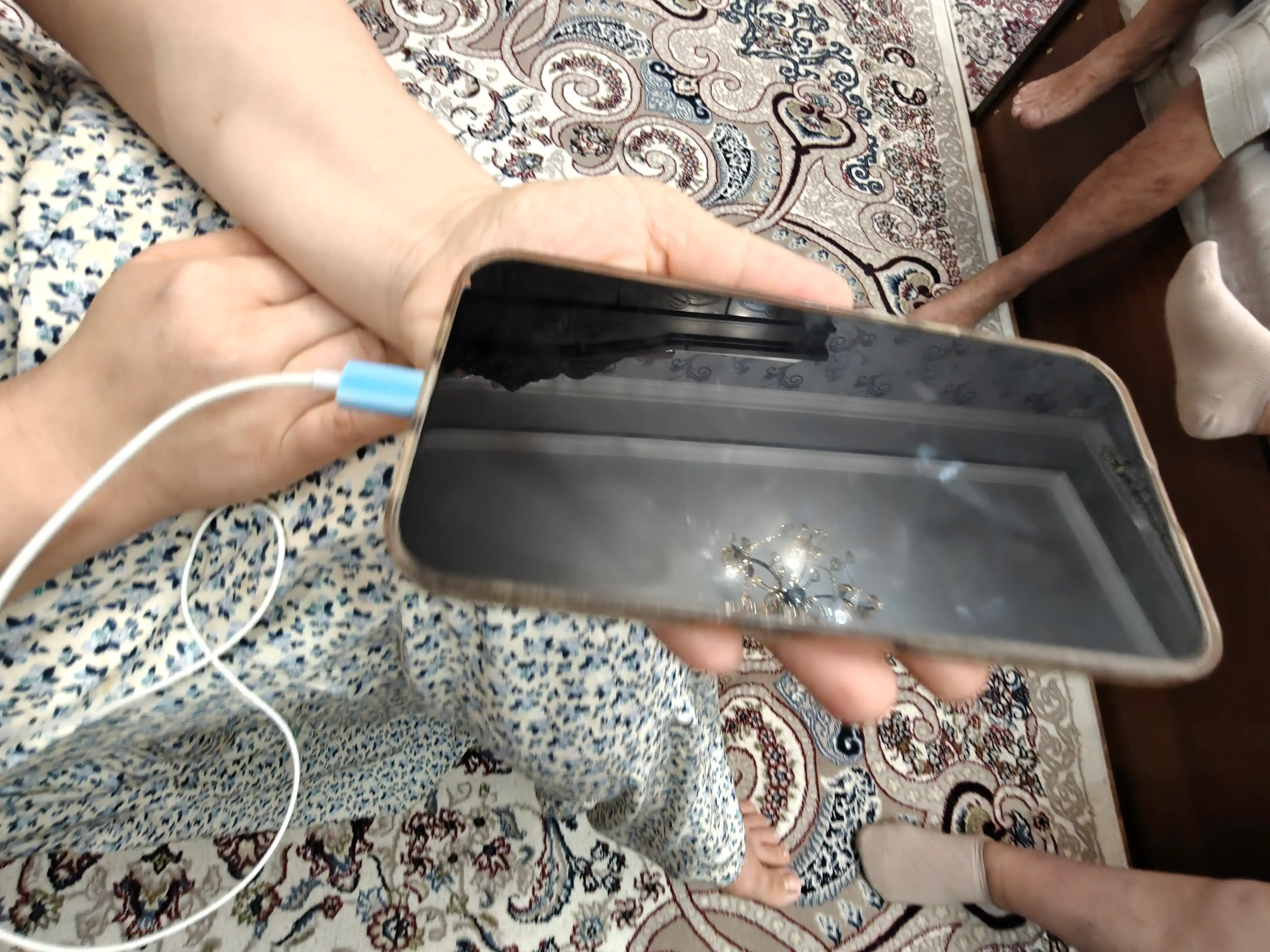 IPhone, iPad, MacBook va Android uchun mikrofonli USB-C simli Pods quloqchinlari