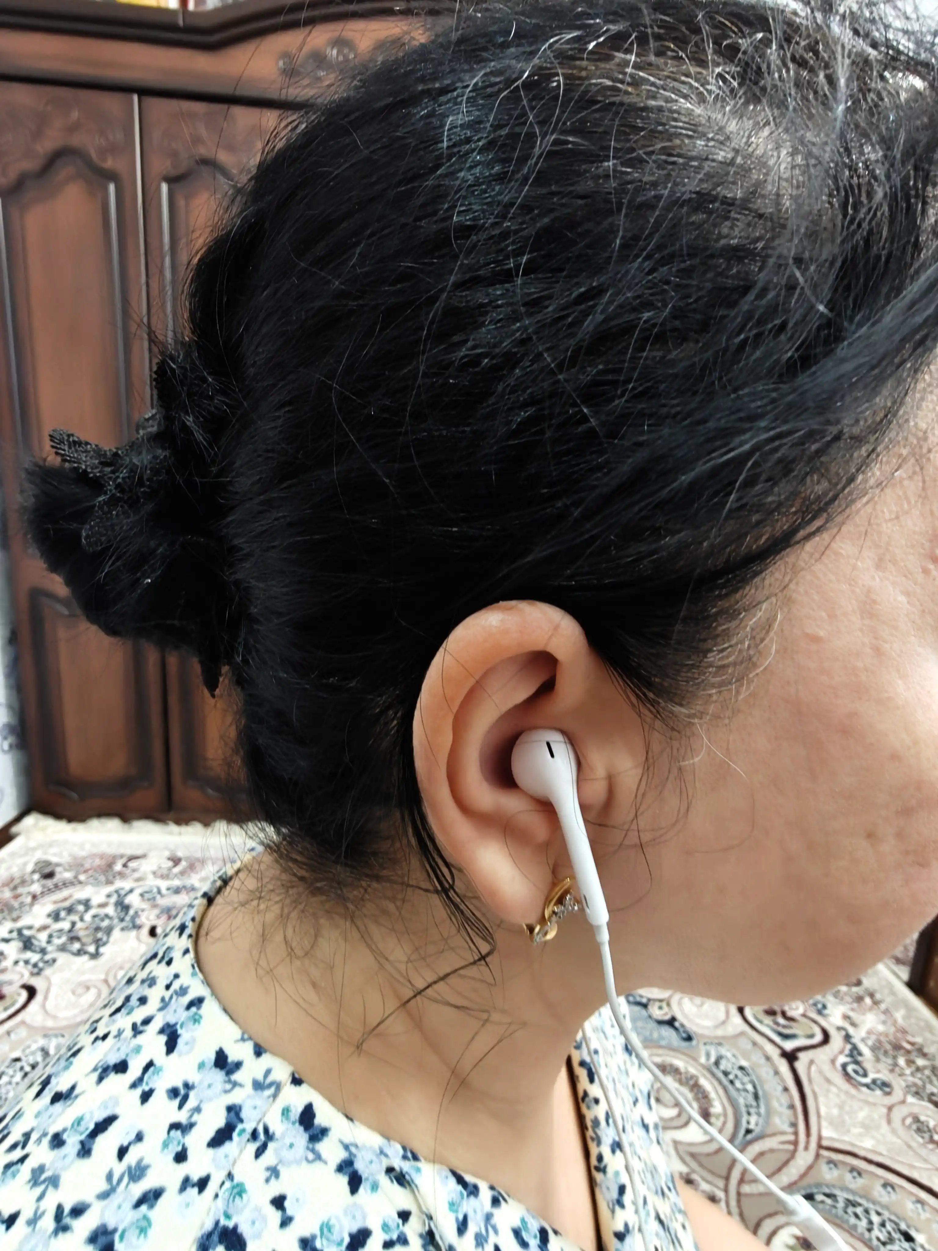 IPhone, iPad, MacBook va Android uchun mikrofonli USB-C simli Pods quloqchinlari