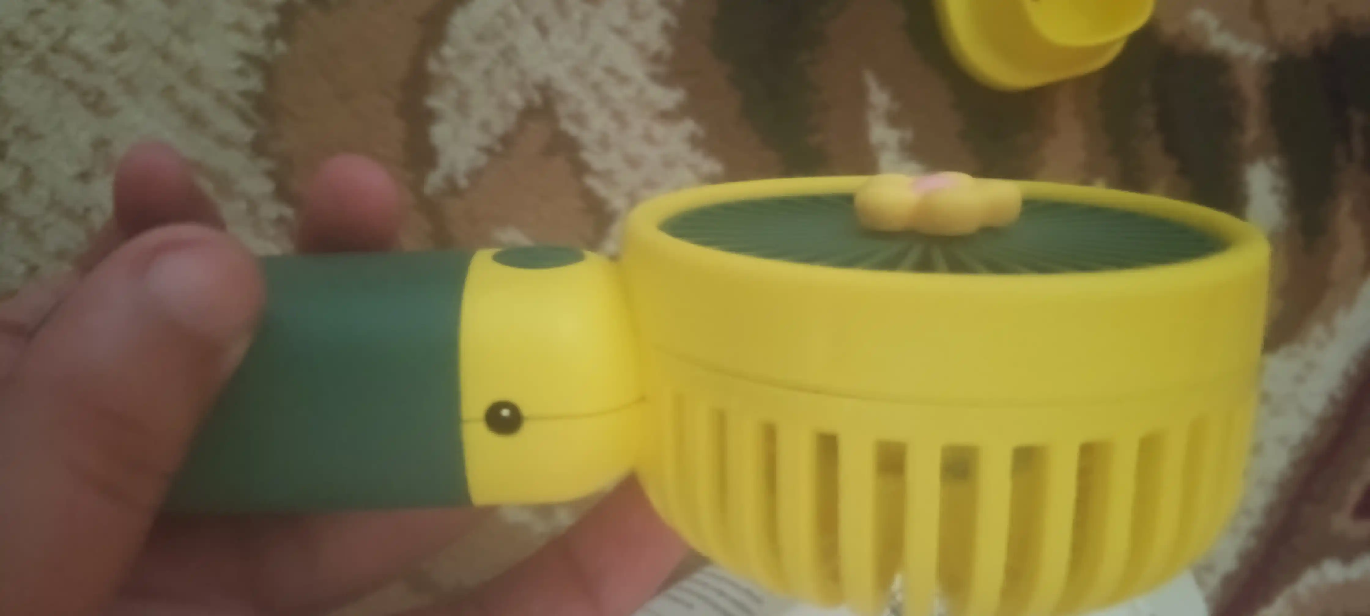 Мини вентилятор детский, USB, с подставкой для телефона, портативный и тихий