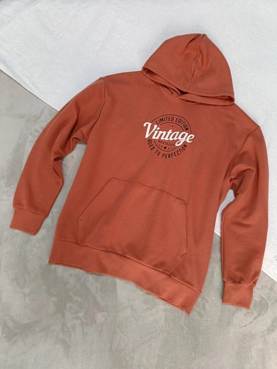 Худи oversize с начёсом, тёплое, унисекс, уличный стиль