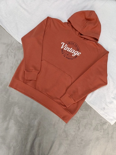 Худи oversize с начёсом, тёплое, унисекс, уличный стиль