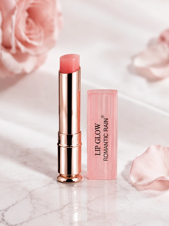 Lip Glow Romantic Rain – Lablar uchun namlantiruvchi rang beruvchi balzam