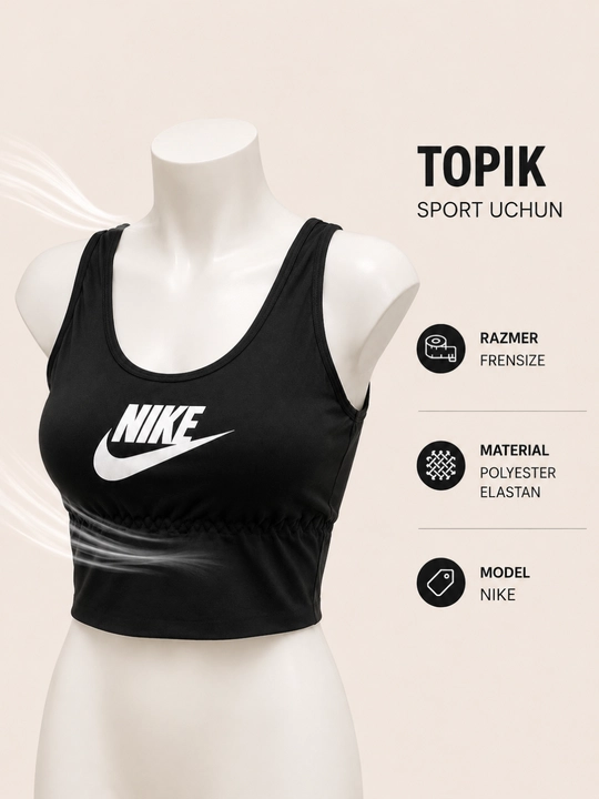 Спортивный топ Freesize для девушек и женщин 40–60 кг