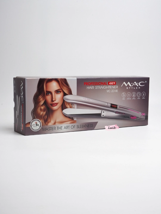 Professional soch tekislovchi dazmol MAC Styler MC-2018, LED displeyli