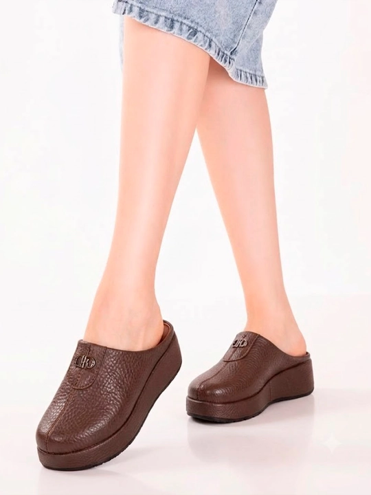 Женские удобные тапочки на платформе, 36-40