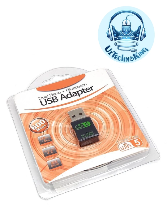 Universal USB-adapter AC600 WiFi 5  va Bluetooth qoʻllab-quvvatlaydi