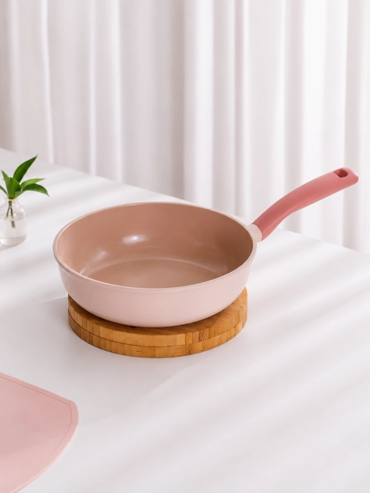 NEOFLAM SHERBET WOK Tova 26 sm, quyma alyuminiy, keramik qoplama, induksion