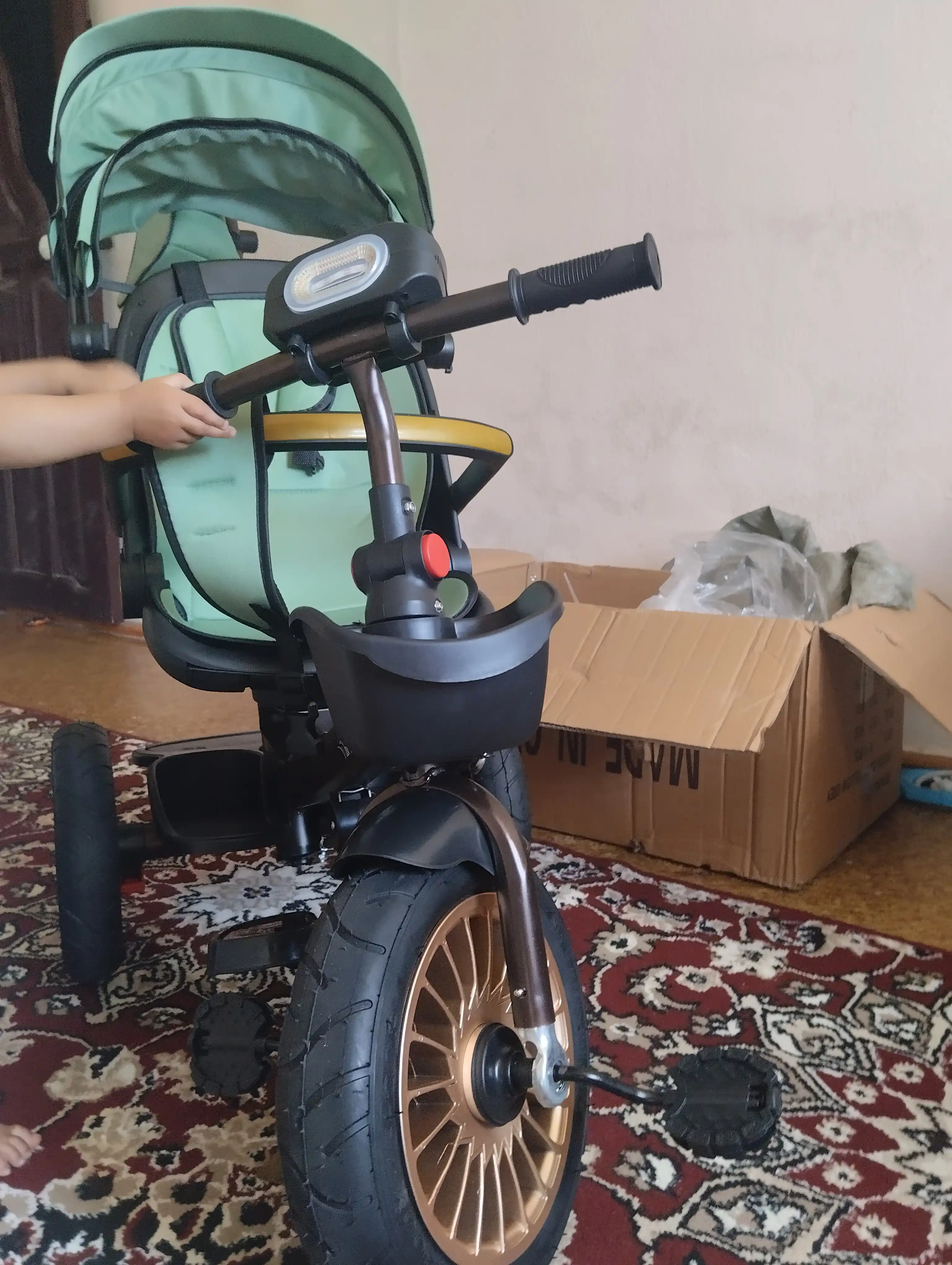 Детская коляска - велосипед SmartRide Mama control, 3 в 1