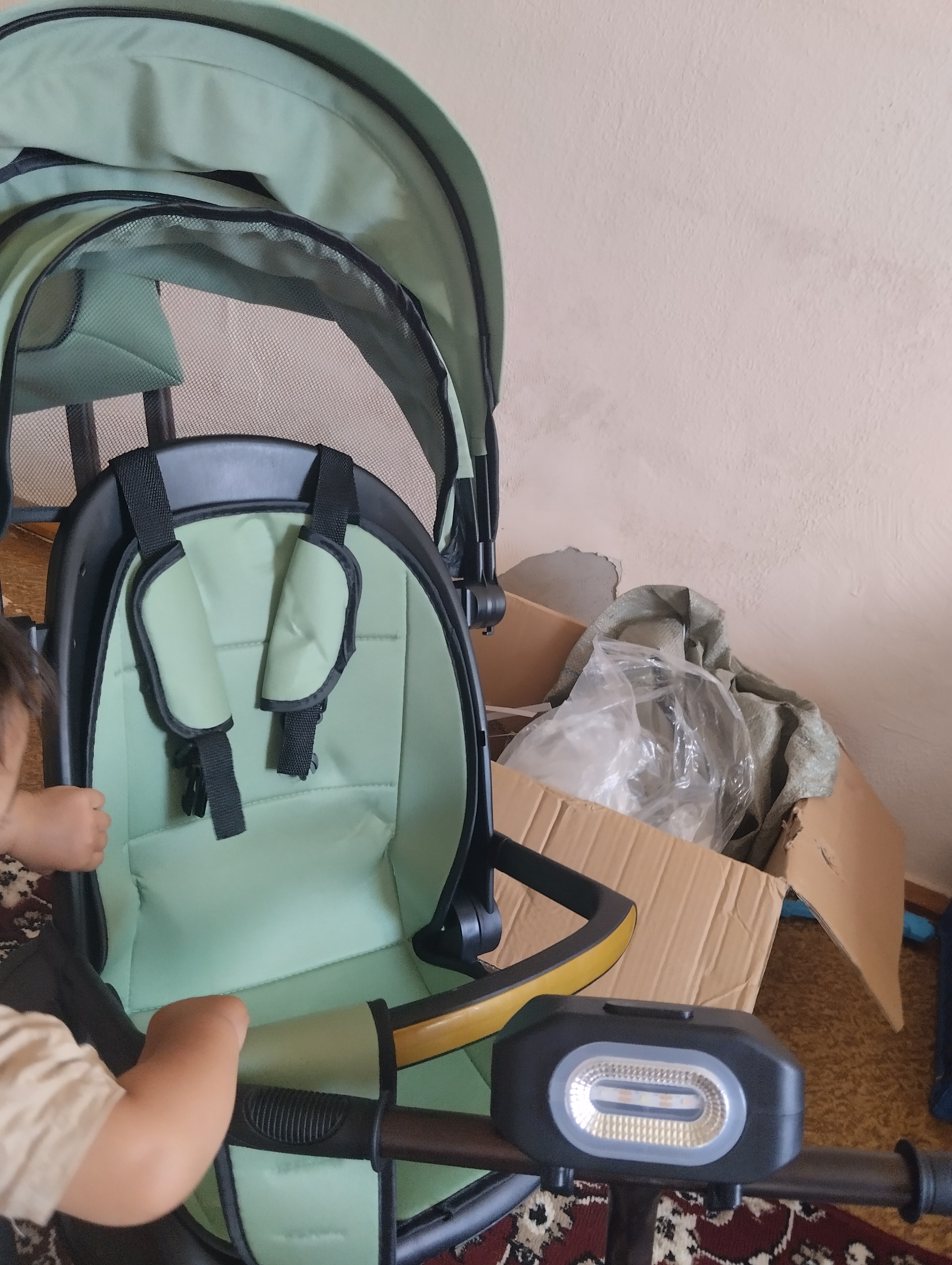 Детская коляска - велосипед SmartRide Mama control, 3 в 1
