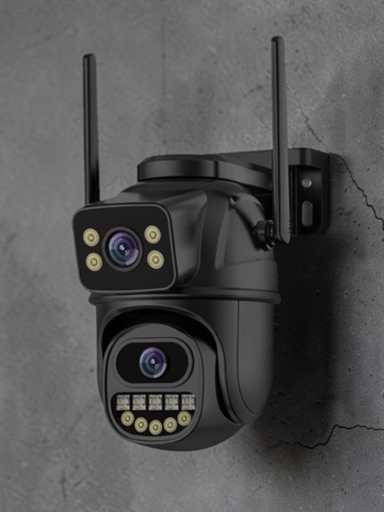 WiFi kuzatuv kamerasi PTZ Dual Lens 8MP — tungi ko'rish, audio, tashqi