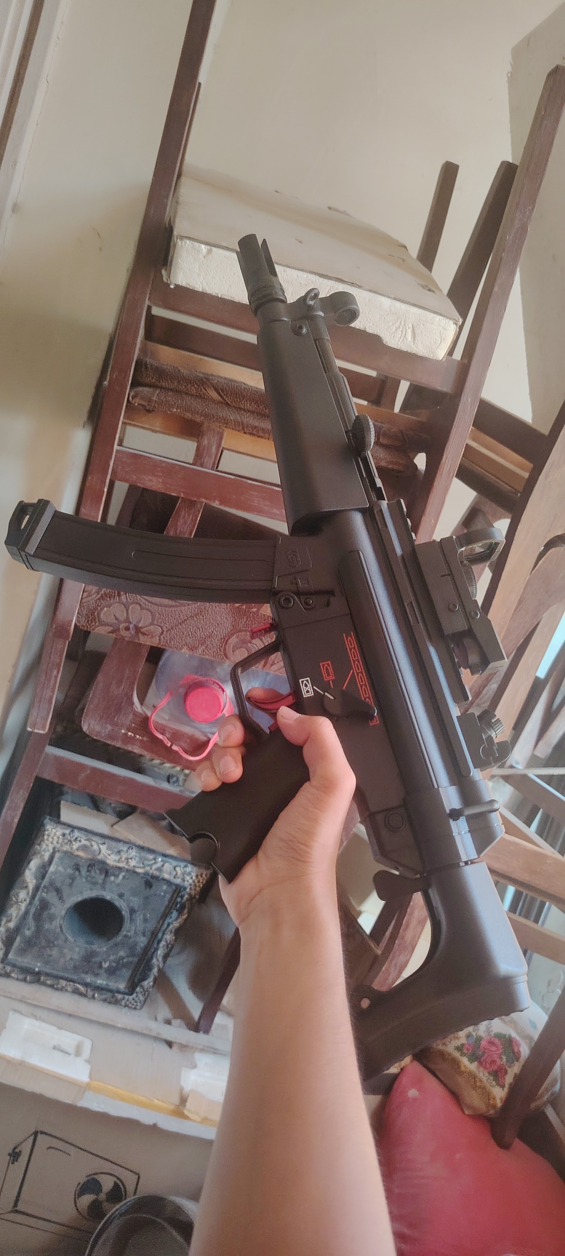 Игрушечный автомат AK-47, игрушечное оружие для детей, электрический автомат игрушка