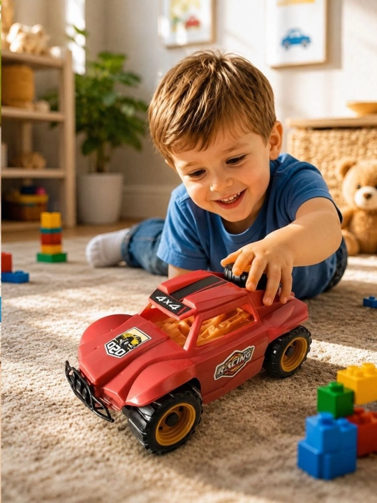 Детская игрушечная машина 4×4 Off-Road – пластиковый внедорожник