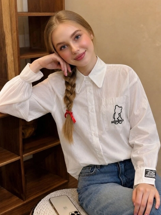 Кофта для девушек, блузка, женская блузка, кофта, размер 42–50 - 