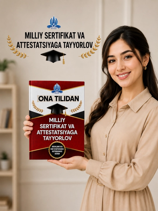 Она тилидан миллий сертификат ва аттестатсияга тайёорлов