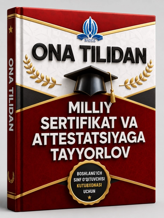 Она тилидан миллий сертификат ва аттестатсияга тайёорлов - 