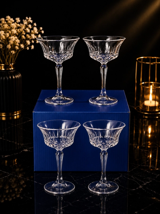 Martini bokallari, 4 dona to‘plam