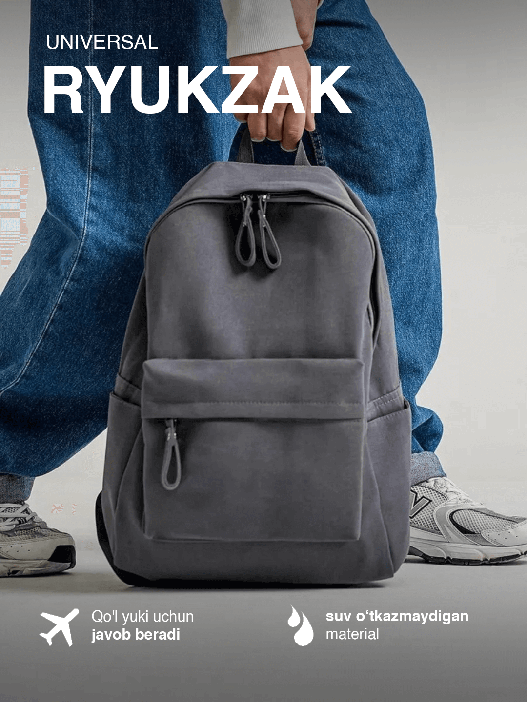 Ryukzak, maktab sumkalar qizlar uchun va rugzak erkaklar uchun