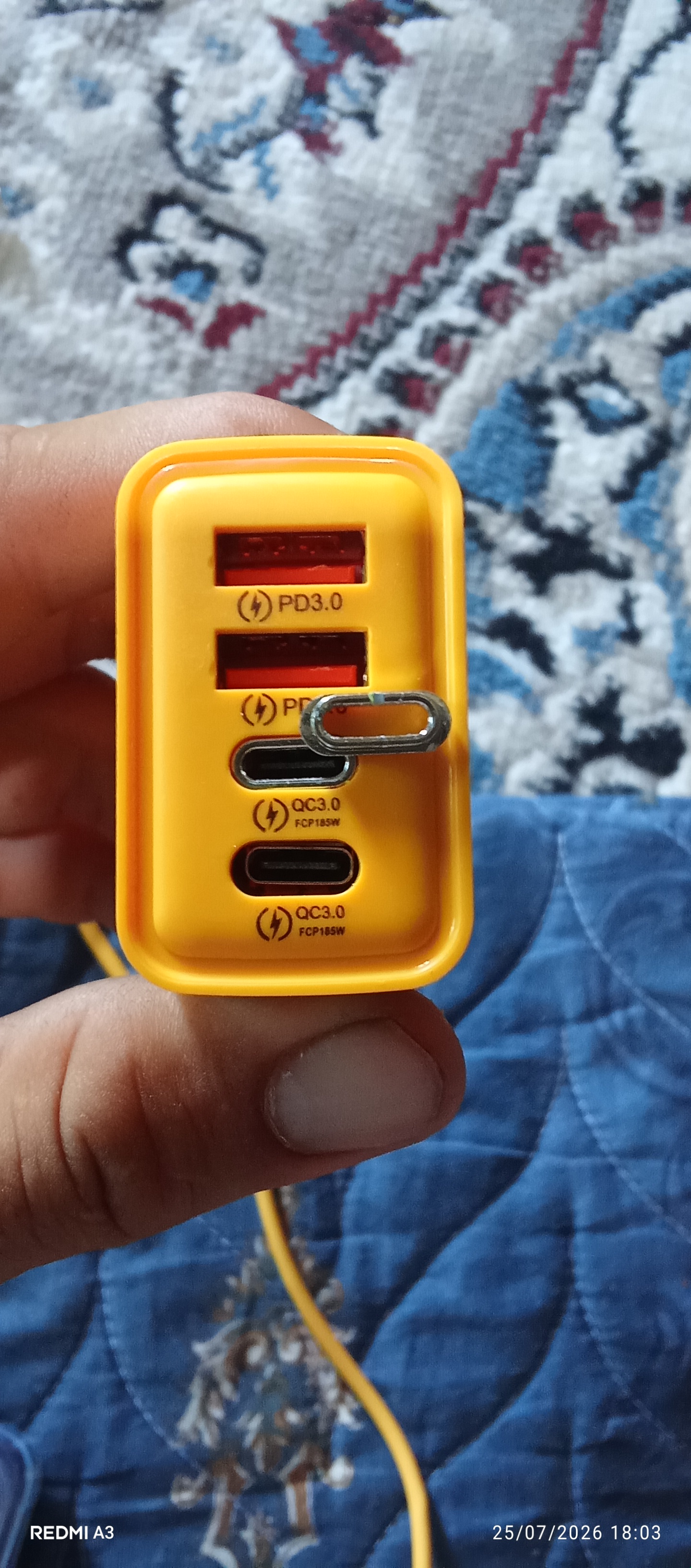 Устройство быстрой зарядки 120W Turbo, с кабелем USB Type-C, для iPhone, Samsung, Xiaomi