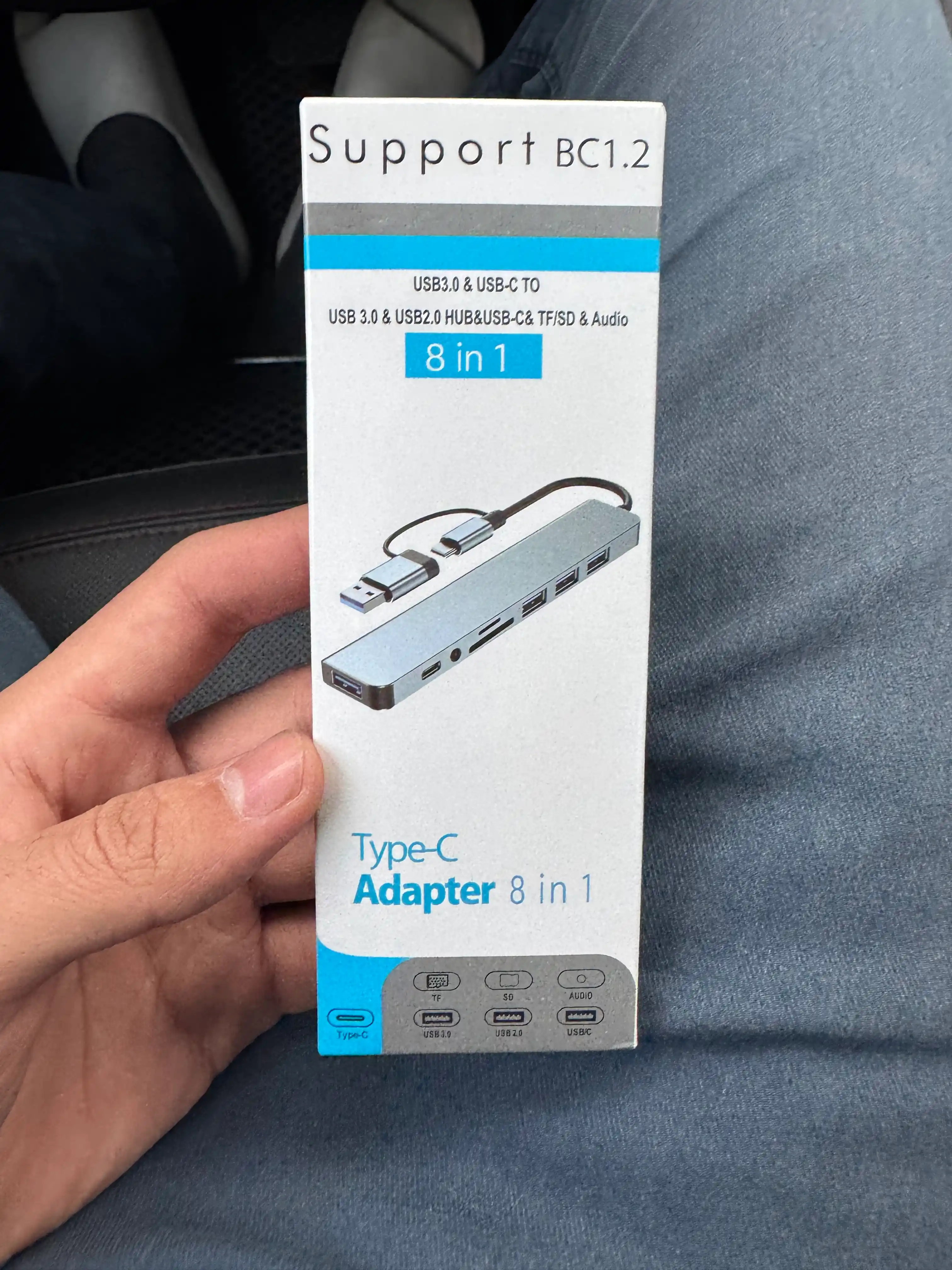 USB и Type-C HUB для компьютера и ноутбука, 4/7/8 портов