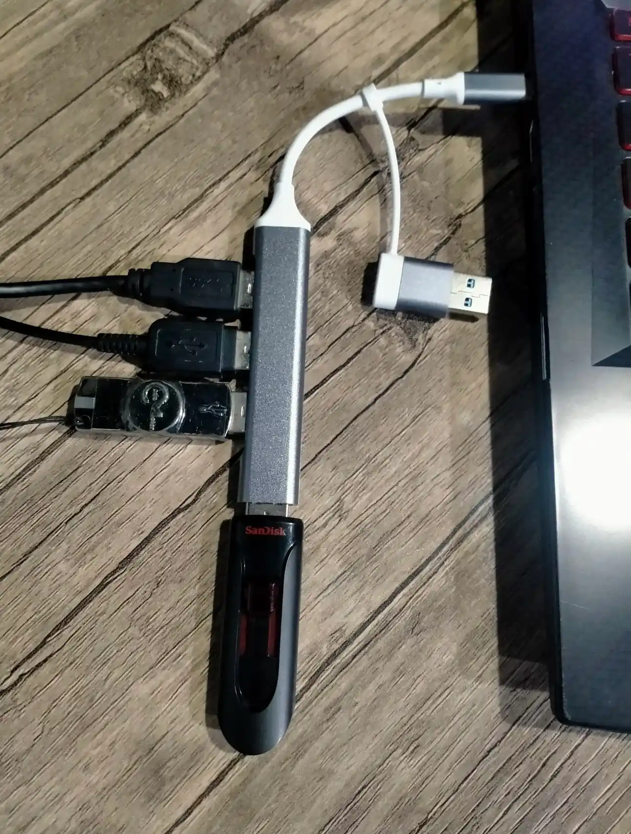 USB и Type-C HUB для компьютера и ноутбука, 4/7/8 портов