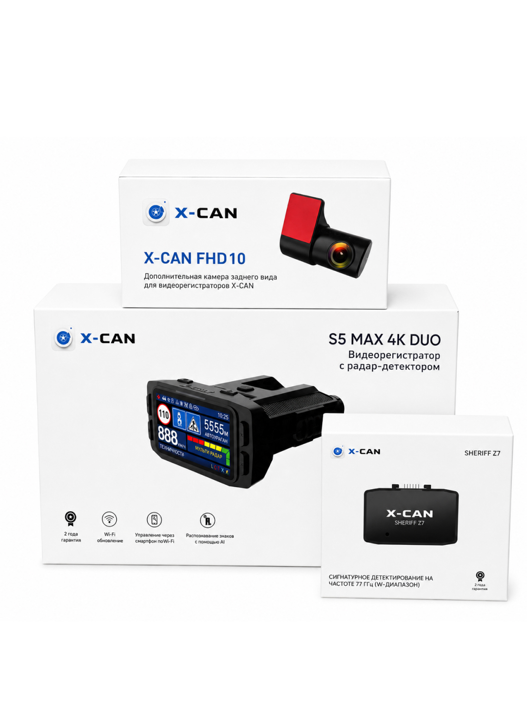 Antiradar X-CAN S5 Max 4K DUO, X can, Radar detektor, radar, antiradar - 