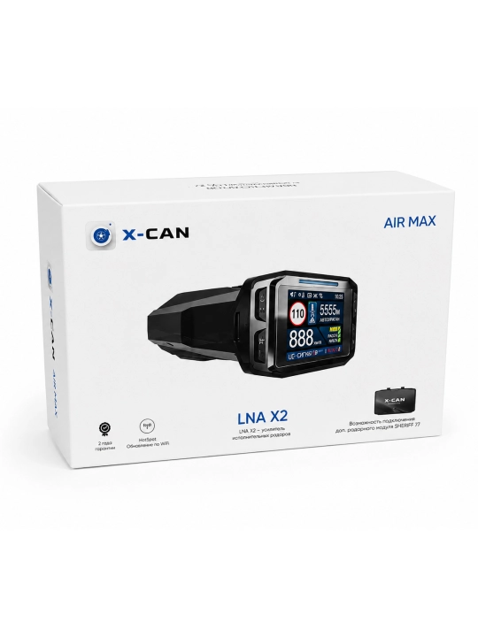 X-CAN AirMAX LNA X2 radari, radar detektori, X-Can antiradar - 
