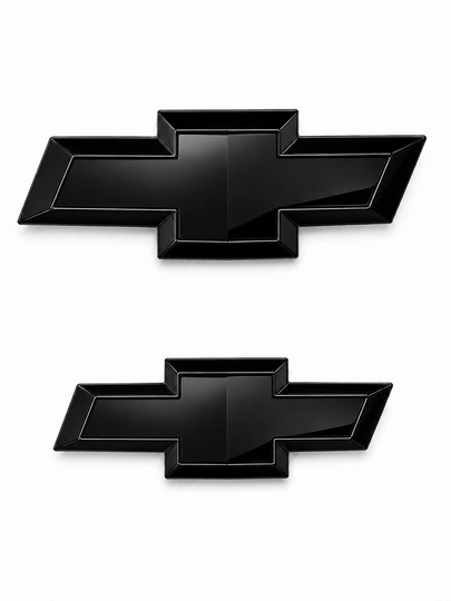 Комплект передней и задней эмблем Black Piano для Chevrolet Cobalt