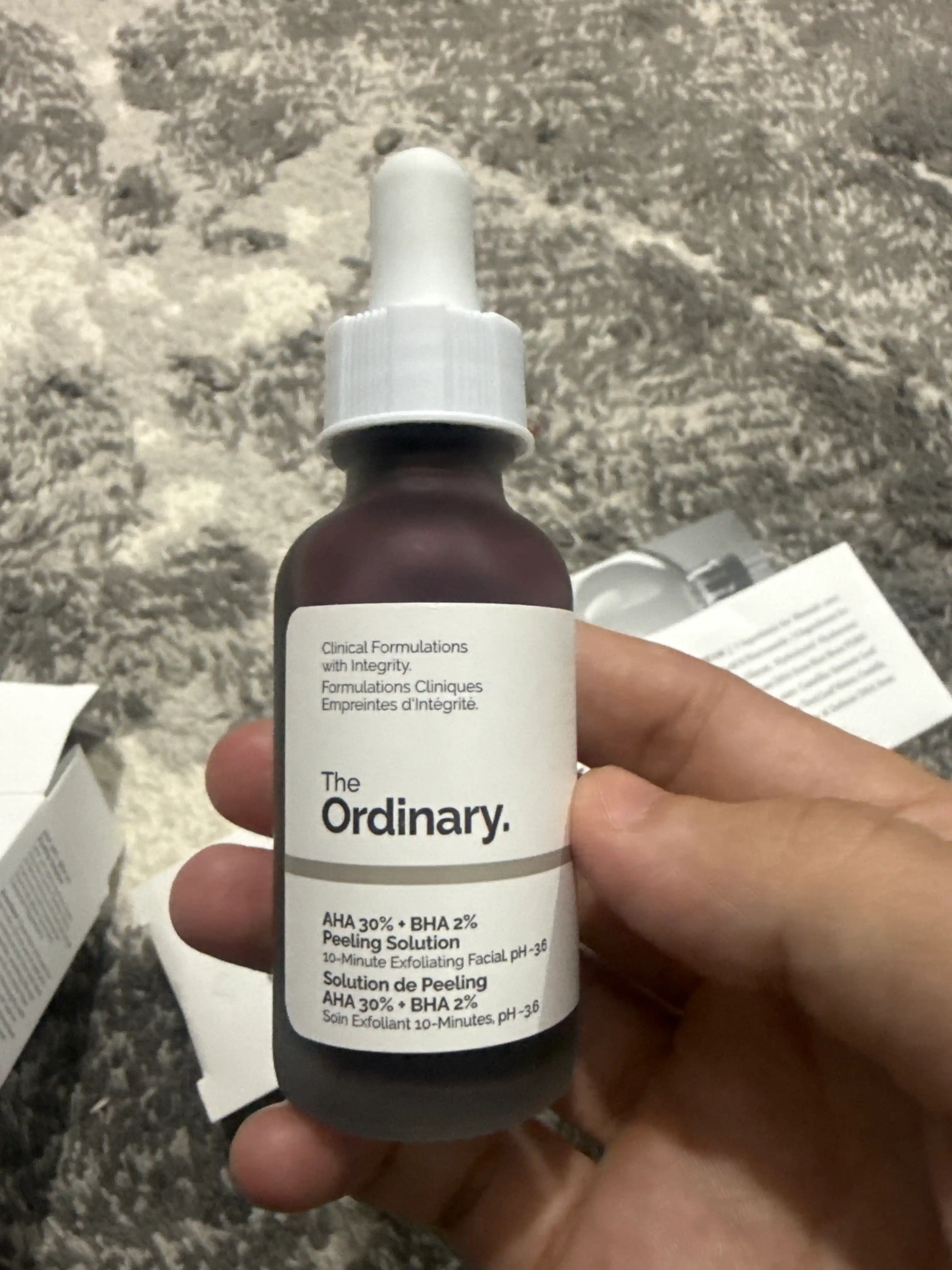 The Ordinary AHA 30% + BHA 2% Peeling Solution – Отшелушивающий пилинг с AHA и BHA, 30 мл