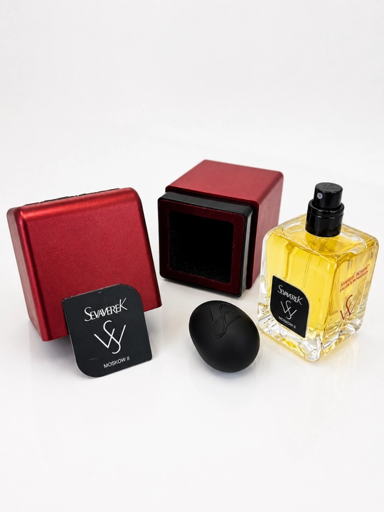Parfyumlangan suv Sevaverek 5502, Moscow 2, Molecule 02, uniseks, 50 ml