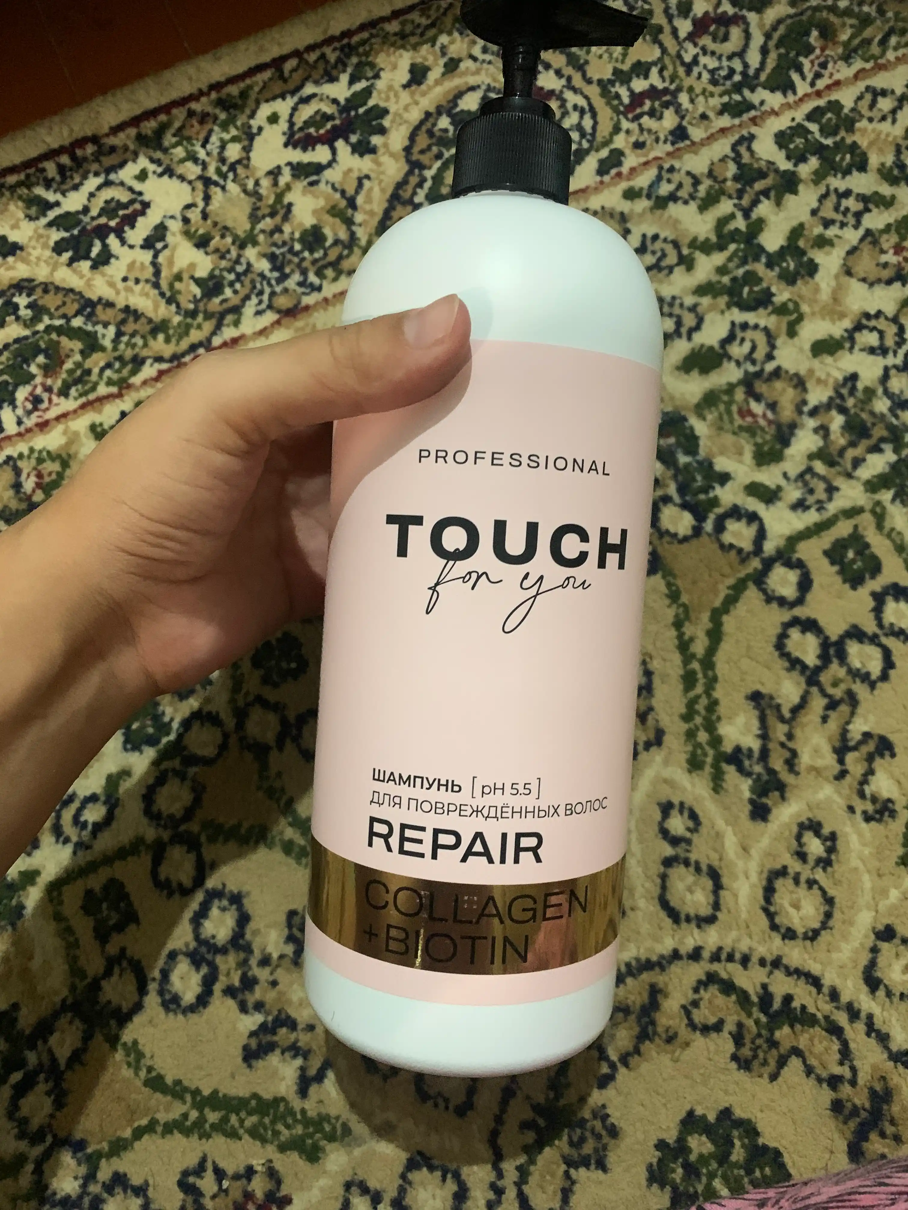 Парфюмированный шампунь для волос Touch For You, 1000 мл